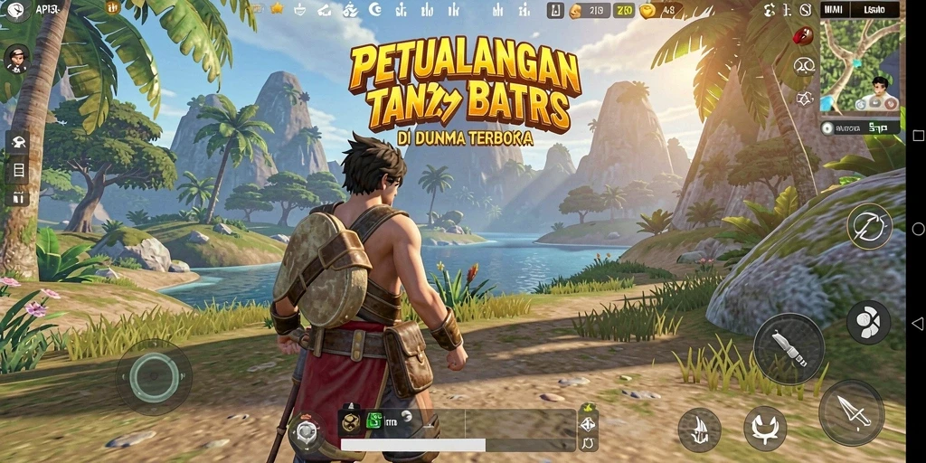 Tampilan gameplay Open World yang menakjubkan dari API36.