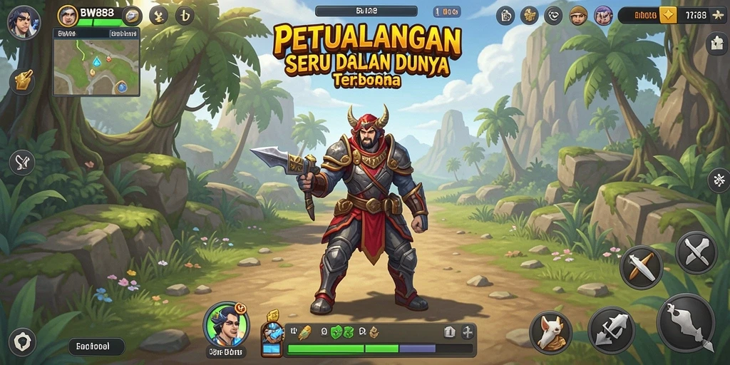 Gameplay seru dalam dunia terbuka yang bebas dijelajahi.