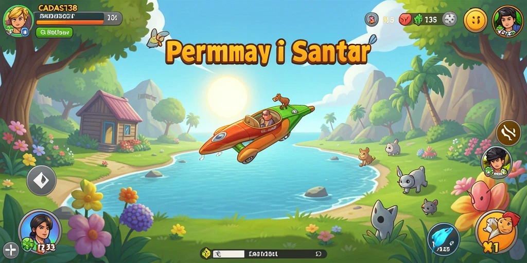 Tampilan interaktif dari gameplay CADAS138 yang mengasyikkan.