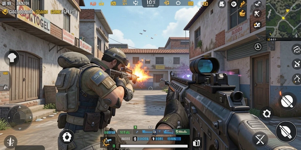 Gameplay seru dalam GUATOGEL dengan pertempuran yang mendebarkan.