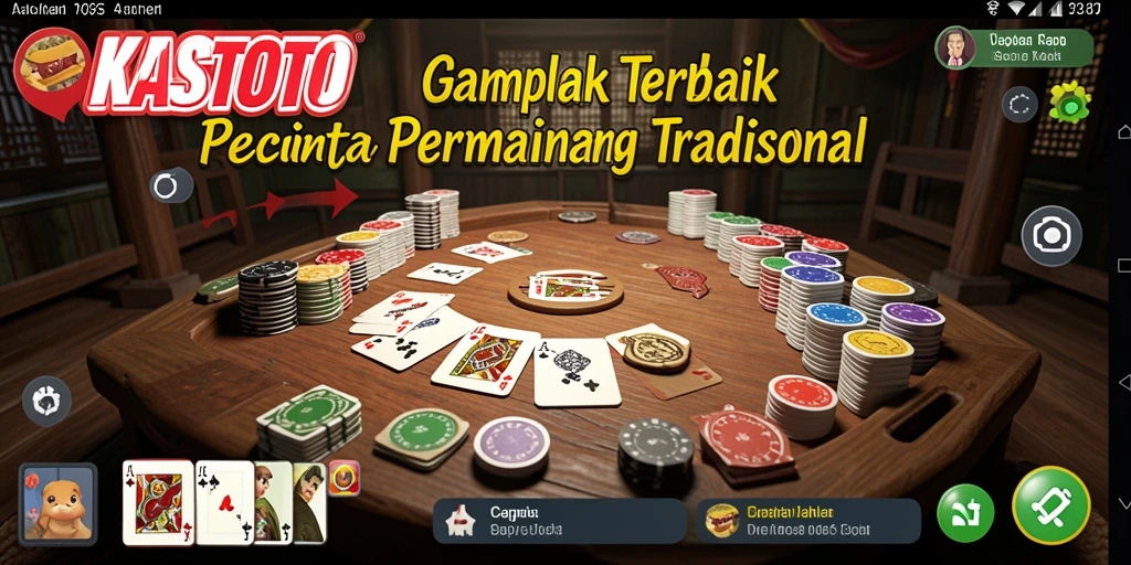Tampilan gameplay KASTOTO yang seru dan interaktif.