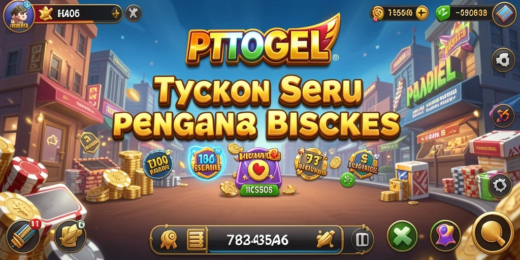 Tampilan gameplay PTTOGEL dengan elemen Tycoon yang menarik.