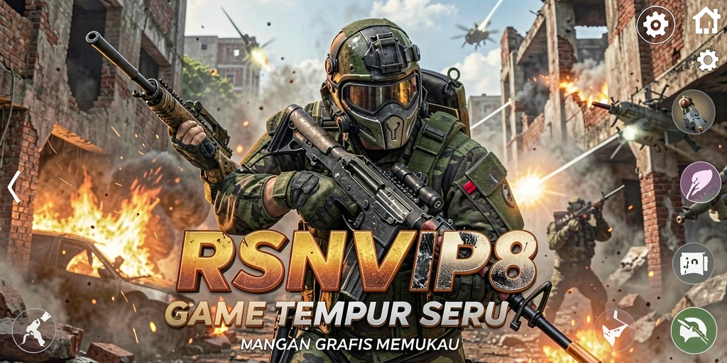 Tampilan gameplay RSNVIP8 yang intens dan menarik.