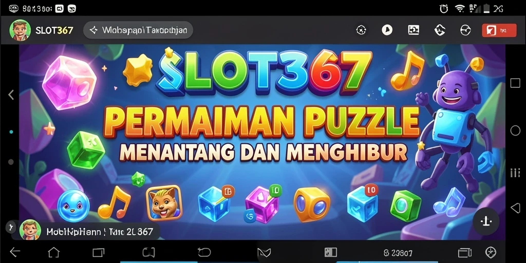 Tampilan gameplay menarik dari SLOT367 yang menghadirkan tantangan Puzzle.